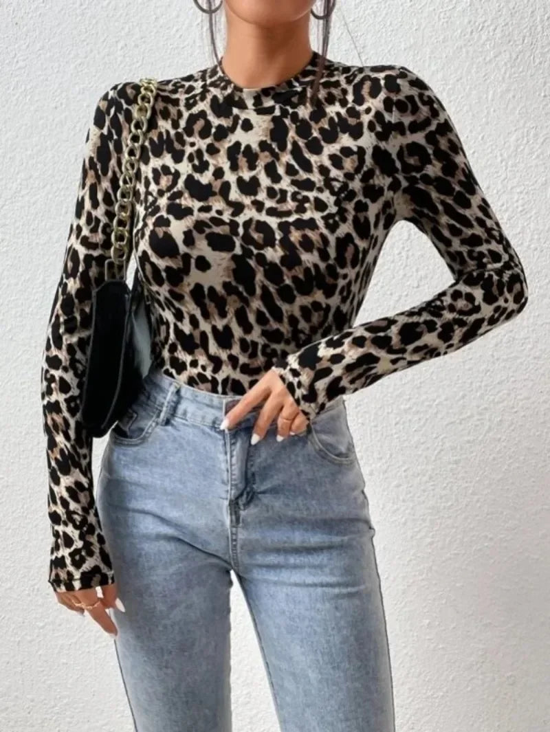 Leopard bodysuit