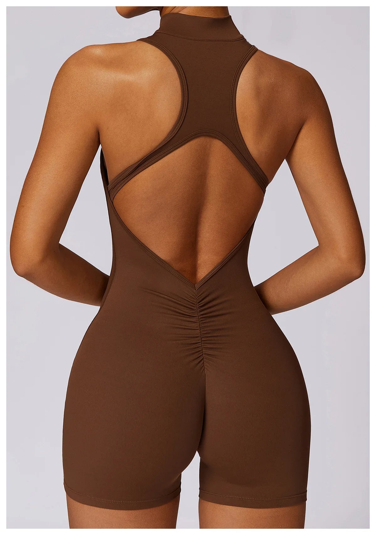 V Back Suit