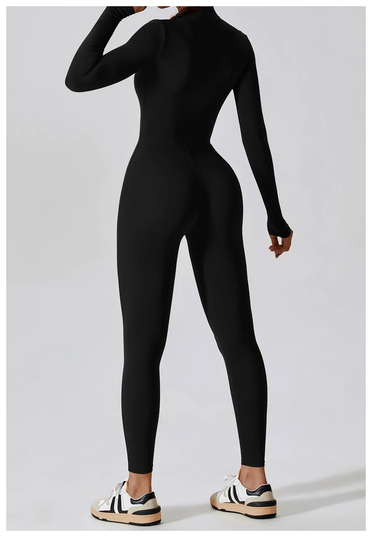 Long Sleeved Zipper Suit