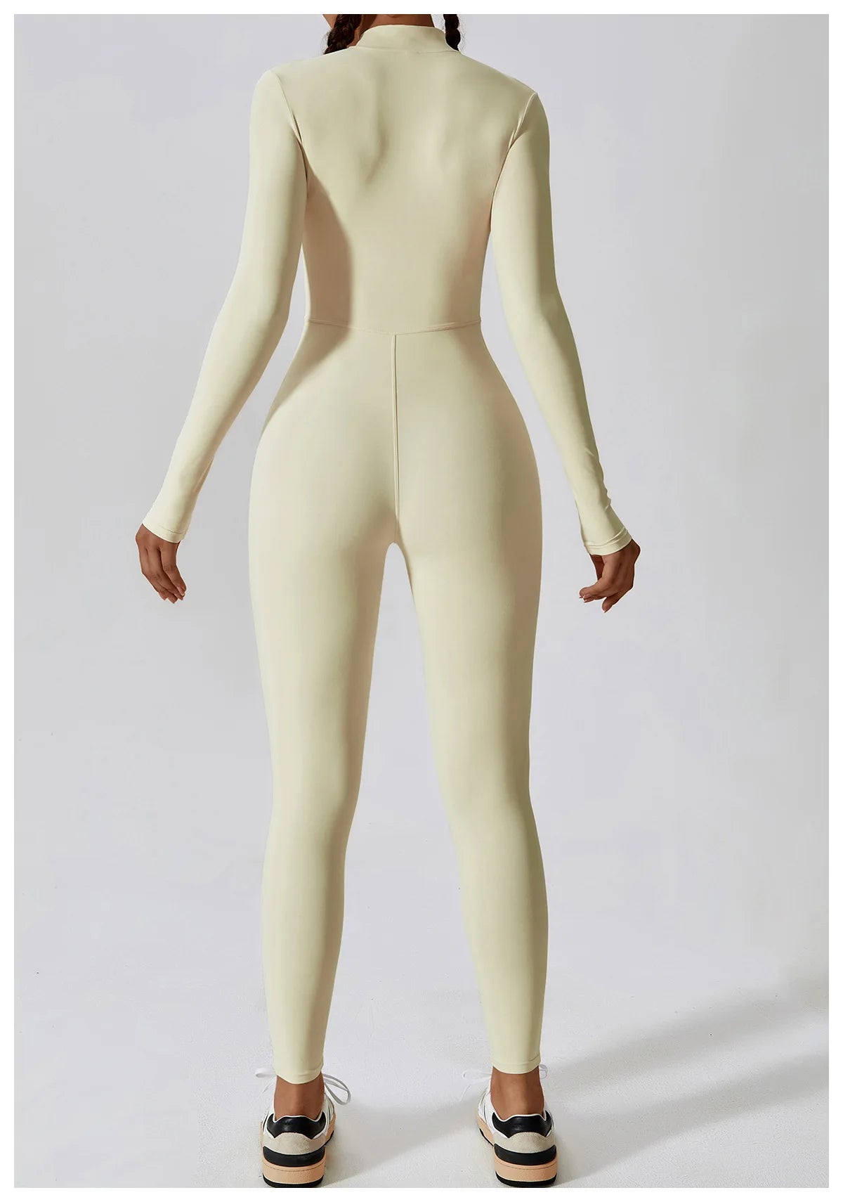 Long Sleeved Zipper Suit