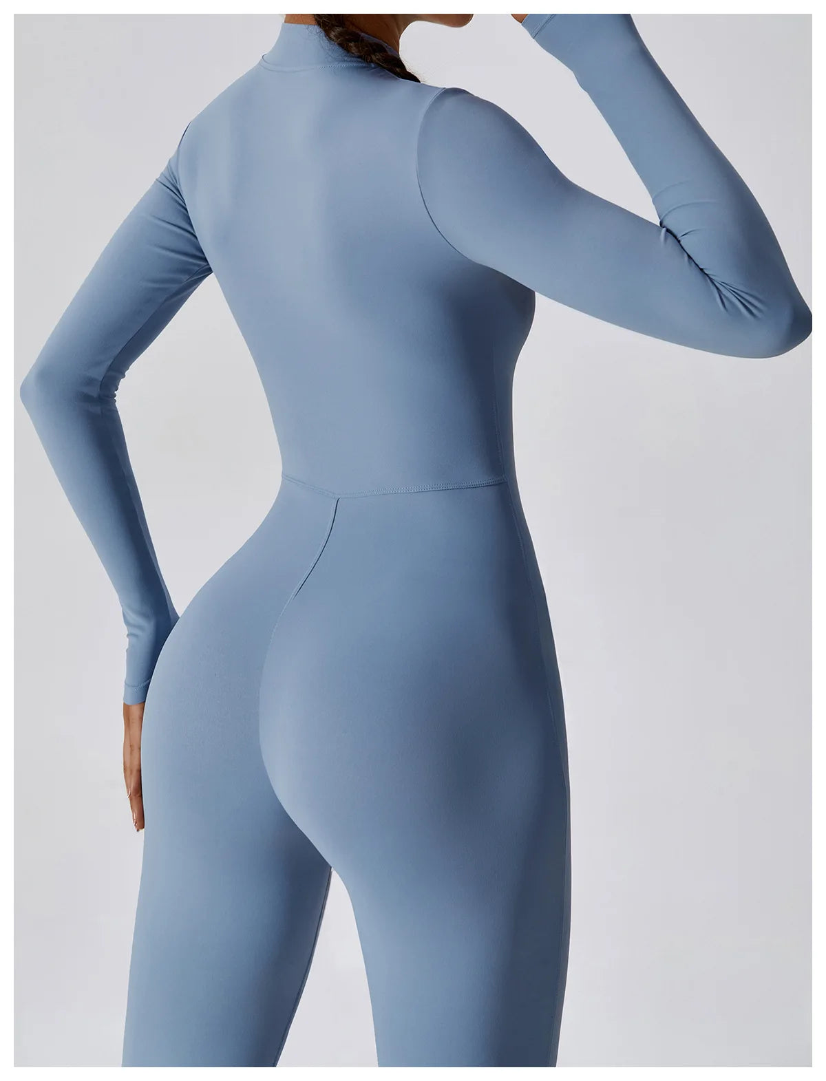 Long Sleeved Zipper Suit